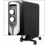 Ηλεκτρικό Καλοριφέρ Floria ZLN-3666 - 2500W, 11 στοιχεία, ρυθμιζόμενος θερμοστάτης, κινητό με ρόδες - Image 7