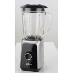 Μπλέντερ ZILAN ZLN-3925 1000W, γυάλινο δοχείο 1.5L, θρυμματιστής πάγου, 2 ταχύτητες + pulse, λεπίδες inox - Image 2
