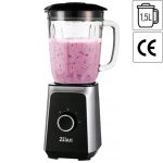 Μπλέντερ ZILAN ZLN-3925 1000W, γυάλινο δοχείο 1.5L, θρυμματιστής πάγου, 2 ταχύτητες + pulse, λεπίδες inox - Image 8