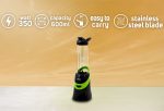 Μπλέντερ smoothie Zilan ZLN0511, 350W, αθλητικό δοχείο 600ml, χωρίς BPA, αποσπώμενες λεπίδες - Image 4