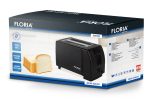 Φρυγανιέρα Floria ZLN-7604, 700W, 2 φέτες, 7 επίπεδα ψησίματος, αυτόματη απενεργοποίηση, μαύρο - Image 3