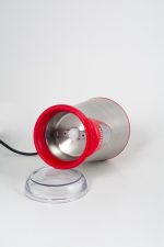 Ηλεκτρικός μύλος καφέ Zilan ZLN-8012 - 150W, inox, ασημί/ κόκκινο, 50g - Image 2