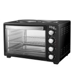 Ηλεκτρικός φούρνος με εστία Zilan ZLN-2928 RONAS - 35L, 1600W, χρονόμετρο, σχάρα και δίσκος
