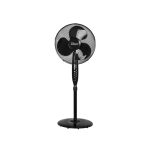 Ανεμιστήρας με βάση FLORIA ZLN-2324 - 40W, 3 ταχύτητες, ρυθμιζόμενο ύψος, μαύρος