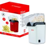 Συσκευή Ποπ κορν Zilan ZLN-8044, Λευκό Ισχύς 1200W, σύστημα με ρεύμα ζεστού αέρα - Image 2