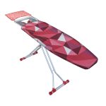 Επαγγελματική σιδερώστρα ZILAN ARGENTO ZLN-3499 - μεγάλη επιφάνεια 118x42cm, ρυθμιζόμενο ύψος, θήκη για σίδερο και ρούχα