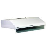 Απορροφητήρας τοίχου Floria ZLN-5594, 60cm, 300m³/h, 3 ταχύτητες, πλενόμενο φίλτρο αλουμινίου, φωτισμός LED, λευκός