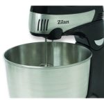 Μίξερ με Ανοξείδωτο Μπολ ZILAN ZLN-8198 - 4.3L, 350W, 5 Ταχύτητες + Turbo, πλήρη αξεσουάρ - Image 4