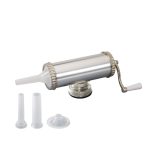 Μηχανή γέμισης λουκάνικων Floria ZLN-2577, 2.5Kg, αλουμίνιο, 3 χωνιά περιλαμβάνονται