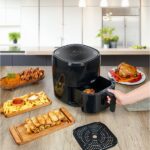 Φριτέζα Air Fryer Zilan ZLN9983, 1500W, 5L, οθόνη LED αφής, 12 προγράμματα, παράθυρο προβολής - Image 6