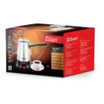 Ηλεκτρικός βραστήρας καφέ Zilan ZLN-3628 - 800W, 6 φλιτζάνια, ανοξείδωτο ατσάλι, περιστροφή 360° - Image 2