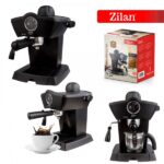 Χειροκίνητη μηχανή εσπρέσο Zilan ZLN2854, 800W, 240ml, αντλία 3,5 bar, θερμόμετρο, μαύρη - Image 2