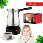 Ηλεκτρικός βραστήρας καφέ Zilan ZLN-3628 - 800W, 6 φλιτζάνια, ανοξείδωτο ατσάλι, περιστροφή 360° - Image 4
