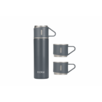 Θερμός Zilan ZLN0745, ανοξείδωτο ατσάλι 500ml - περιλαμβάνονται 3 φλιτζάνια, θερμομόνωση 18 ώρες ζεστό/ 24 ώρες κρύο - Image 6