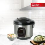 Πολυλειτουργικός ατμομάγειρας ρυζιού Zilan ZLN2793 - 1,5L, 500W, premium σχεδιασμός - Image 4