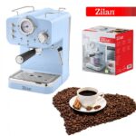 Μηχανή Espresso Zilan ZLN2861 Ρετρό Μπλε Χειροκίνητη Μηχανή Εσπρέσο - 15 Bar, 1,25 L, 1100 W με αφροποιητή γάλακτος - Image 5