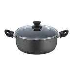 Κατσαρόλα αλουμινίου ZILAN 24cm 3L με γυάλινο καπάκι - εσωτερικό με αντικολλητική επίστρωση υψηλής ποιότητας